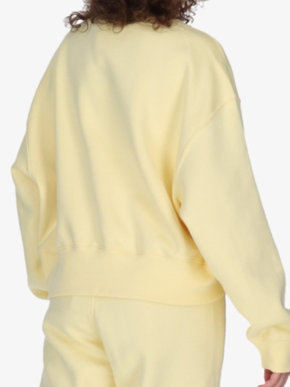 Adidas Women's Yellow Crewneck Sweatshirt - Picture 15 of 16